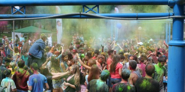 Фестиваль красок ColorFest в лиде