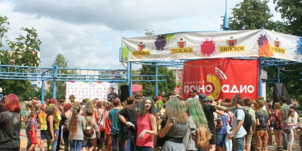 Фестиваль красок ColorFest в лиде