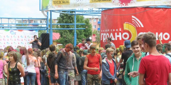 Фестиваль красок ColorFest в лиде