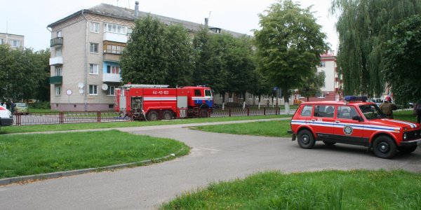 Мелкое задымление квартиры по улице Мицкевича в Лиде (Фото)