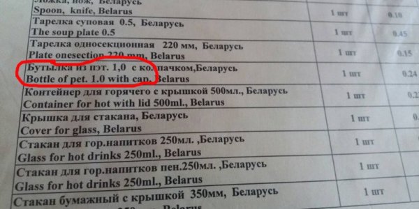 Сложности перевода: в придорожном кафе возле Лиды продают «суп с мухами»