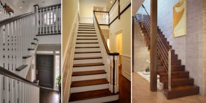 Лестницы в коттеджах