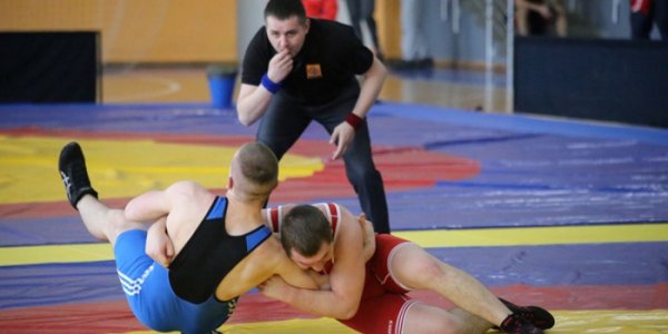 В Лиде проводилось первенство Республики Беларусь по греко-римской борьбе