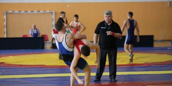В Лиде проводилось первенство Республики Беларусь по греко-римской борьбе