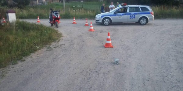 В Лиде вечером 27 июня травмировался скутерист.