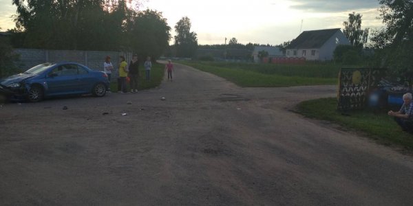 ДТП с участием мототранспорта произошло вчера в Лидском районе