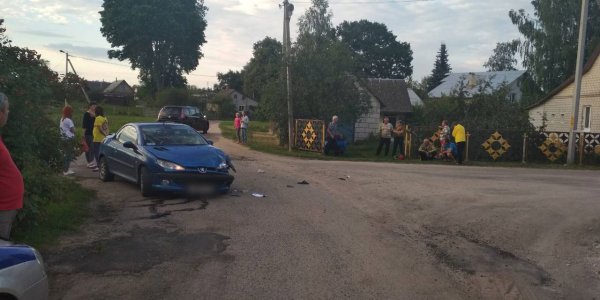 ДТП с участием мототранспорта произошло вчера в Лидском районе