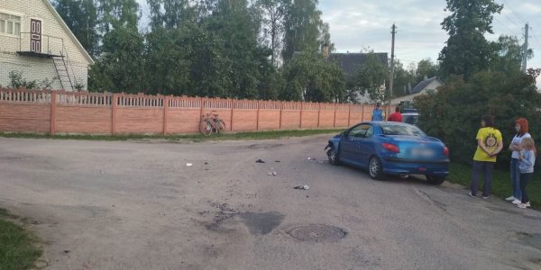 ДТП с участием мототранспорта произошло вчера в Лидском районе