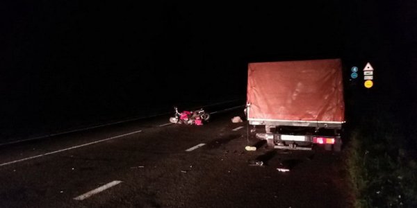 В Березовке насмерть разбился мотоциклист, его пассажирка в реанимации