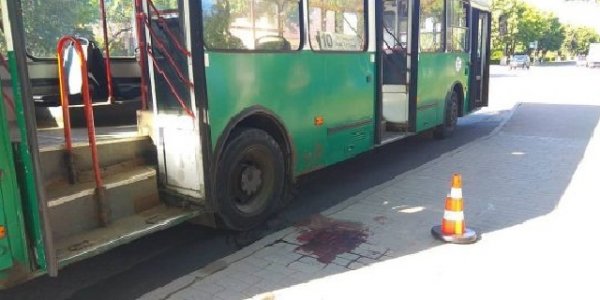 В Лиде пожилая женщина попала под колеса городского автобуса