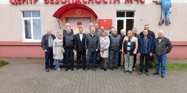 Ветераны посетили областной Центр безопасности в Лиде