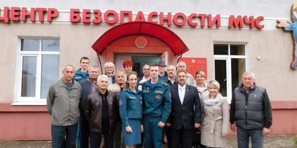 Ветераны посетили областной Центр безопасности в Лиде