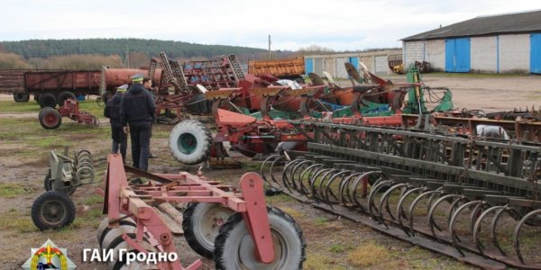 Сотрудники Лидской ГАИ посетили сельскохозяйственные предприятия