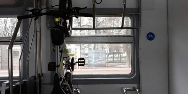 Лидские поезда оборудуют легальными местами для велосипедов