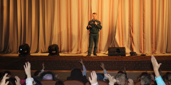Для юных Лидчан выступали артисты Гродненского областного театра кукол