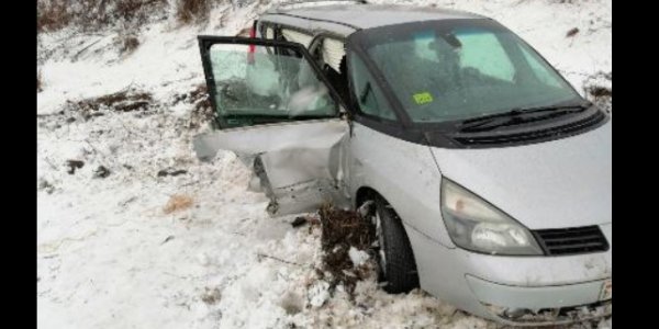 Авария на участке дороги в Щучинском районе