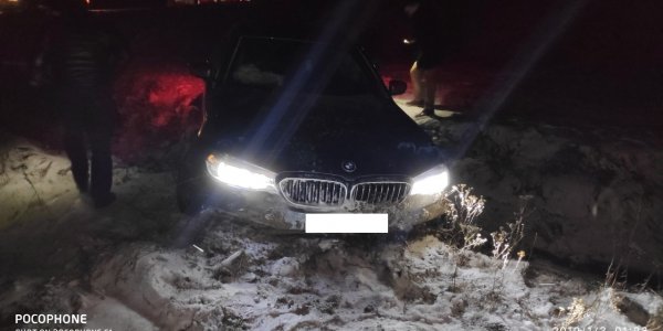 В Лидском районе москвичи на BMW 2018 года попали в ДТП