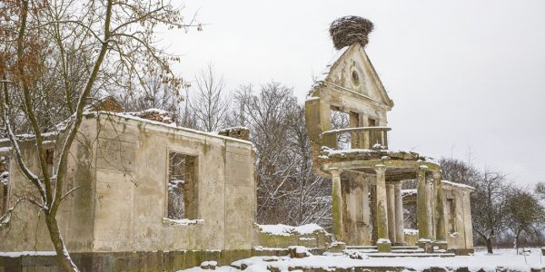 Усадьба Грабовских в деревне Дикушки Лидского района (Фото)