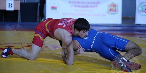 В Лиде прошел республиканский турнир по греко-римской борьбе среди юношей