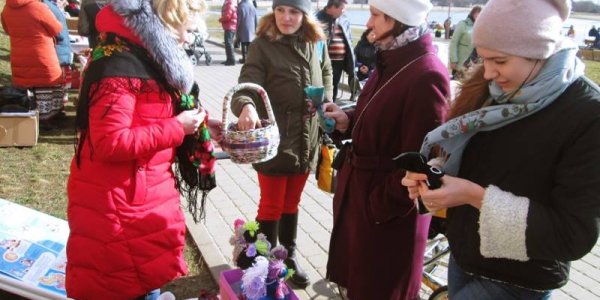 Лидчане проводили зиму