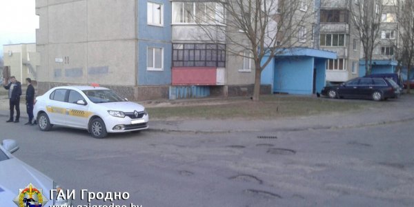 В Лиде водитель такси совершил наезд на женщину