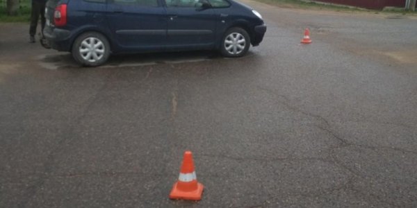 В Березовке водитель не уступил дорогу