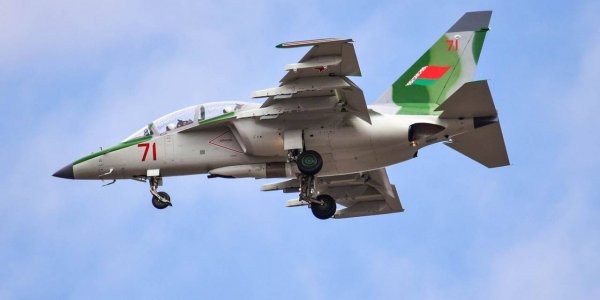 Авиационная база в Лиде пополнилась четырьмя самолетами Як-130
