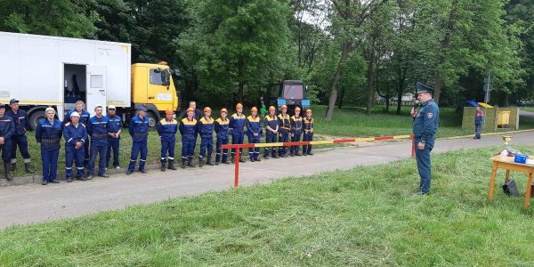 На Лидчине определили лучшую пожарную дружину