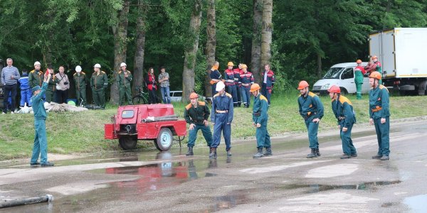 На Лидчине определили лучшую пожарную дружину