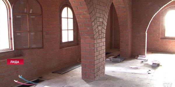 В Лидском замке будут полы с подогревом и смотровая площадка