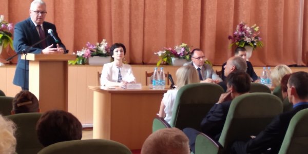 Лиду посетил с рабочим визитом министр образования