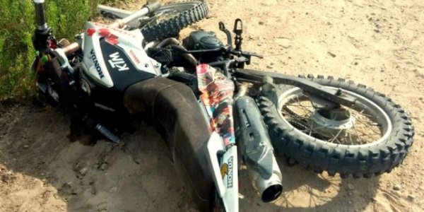 Пьяный мотоциклист без шлема пострадал в аварии в Лидском районе