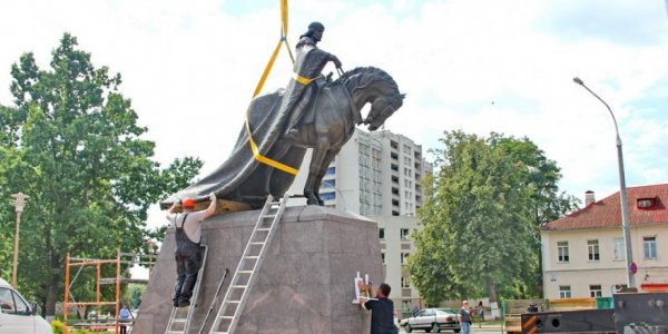 В Лиде 7 сентября состоится открытие памятника князю Гедимину