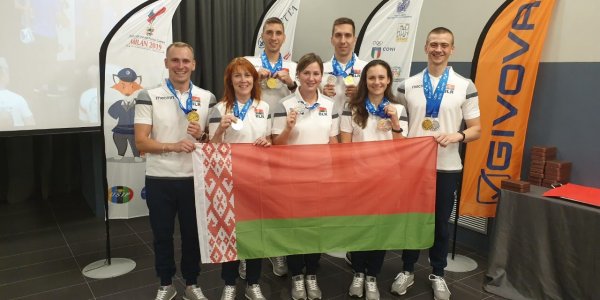 Лидчанин в командном составе занял 1 место на III Всемирных играх полицейских