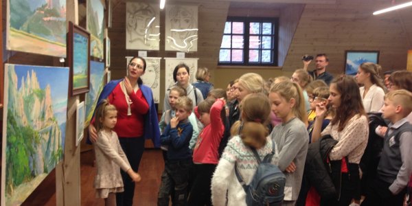 В Лиде состоялась выставка работ 