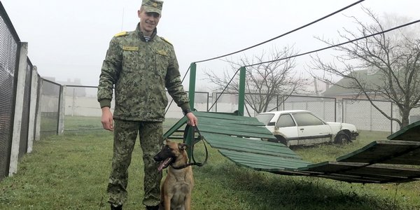 Кинолог Лидского пограничного отряда завоевал 1 место на соревнованиях в Латвии