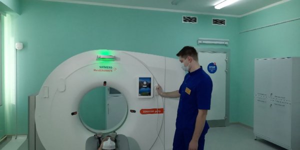 В Лиде открыли кабинет компьютерной томографии