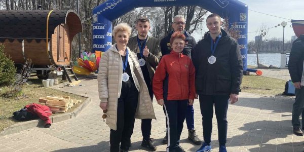 Спортсмены из Лиды стали призерами на открытой воде «Весенние старты»